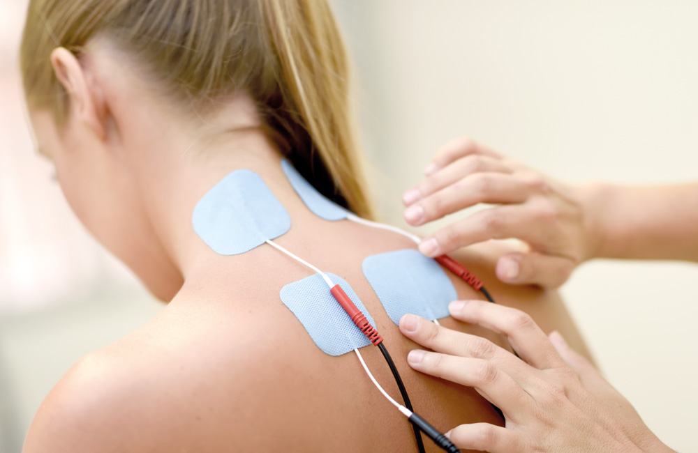 Elektrotherapeutische Therapie bei Bandscheibenvorfall