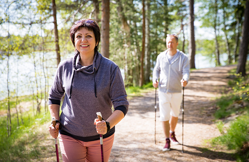 Nordic Walking zur Vorbeugung von Herz-Kreislauf-Erkrankungen