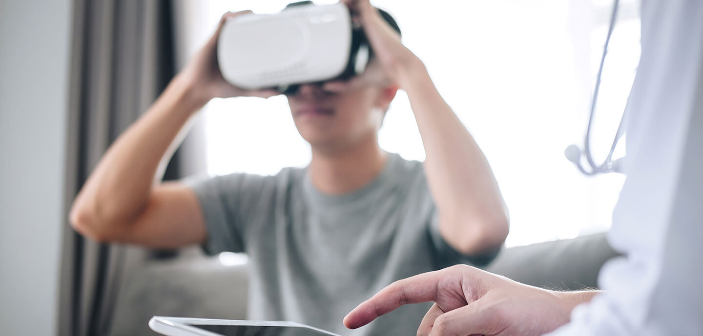 Virtual Reality in der Therapie im ZAR