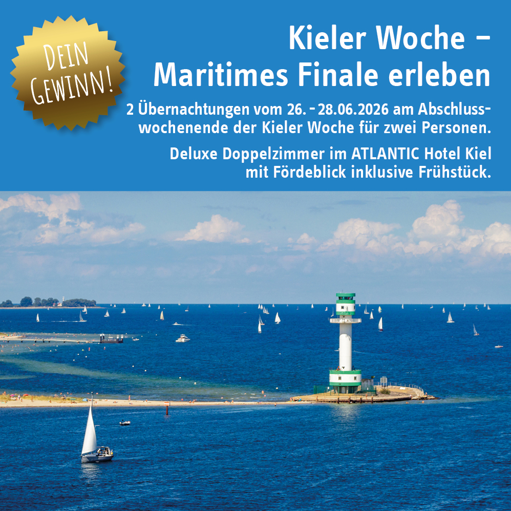 30 Jahre ZAR - 30 Gewinne: Im Januar verlosen wir einen attraktiven Gewinn für Kiel