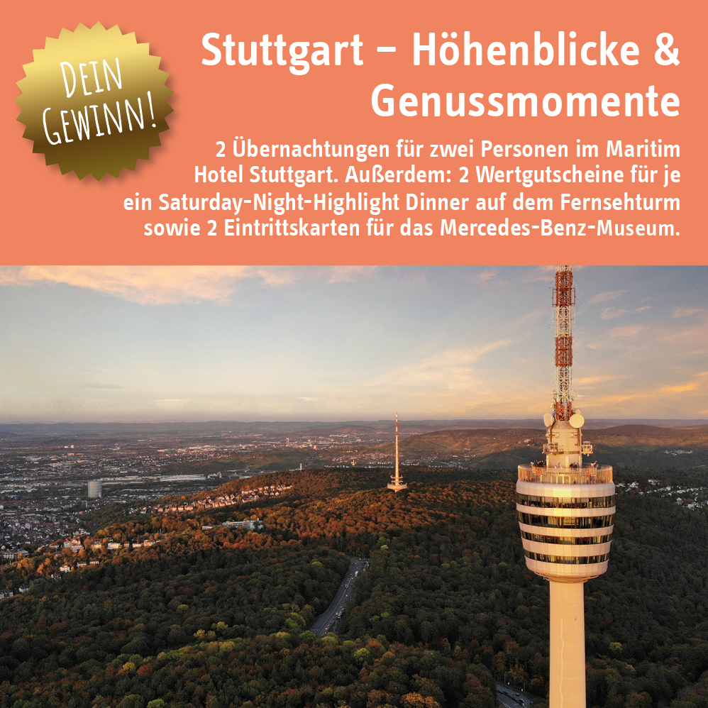 30 Jahre ZAR - 30 Gewinne: Im Juni verlosen wir einen attraktiven Gewinn für Stuttgart