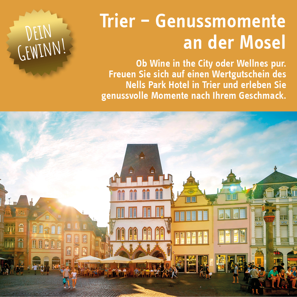30 Jahre ZAR - 30 Gewinne: Im August verlosen wir einen attraktiven Gewinn für Trier