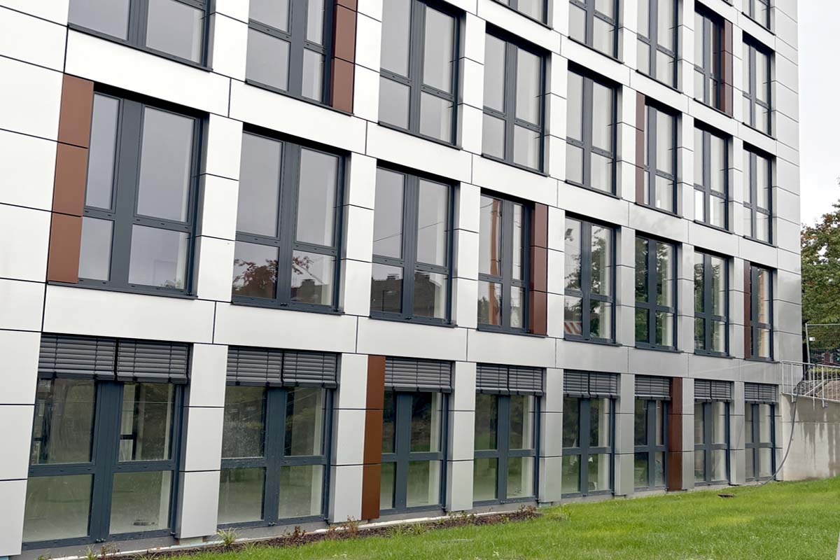 Gebäude von außen des ZAR Bochum