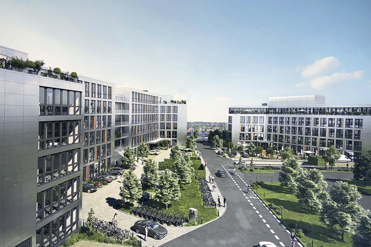 Gebäude von außen des ZAR Bochum