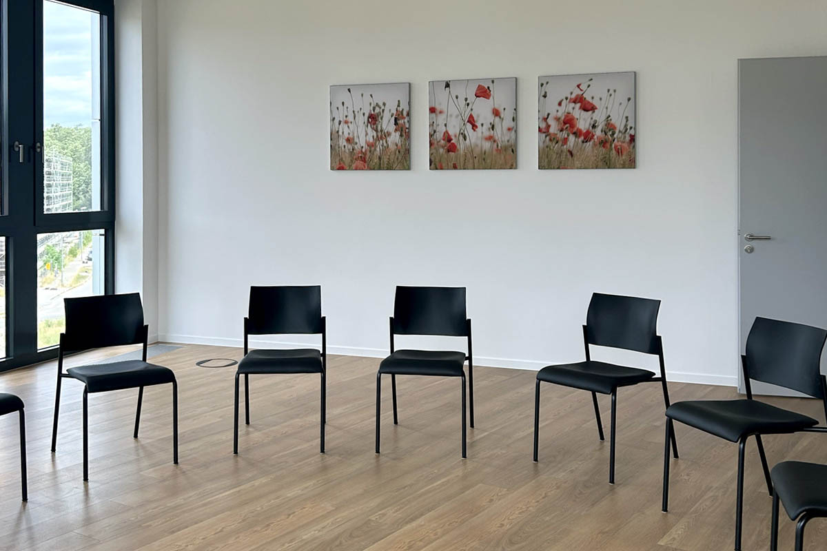 Therapieraum Gruppentherapie im ZAR Bochum