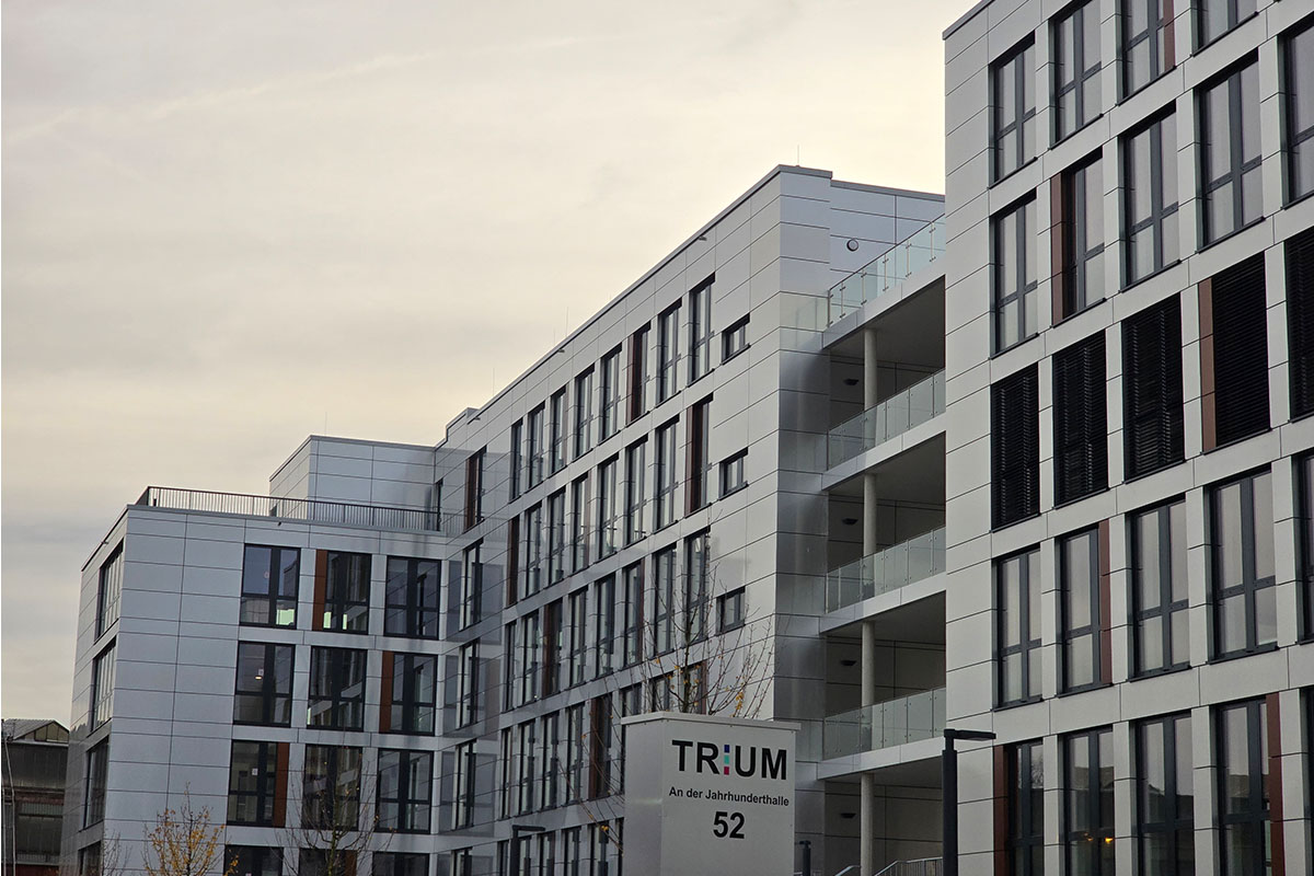 Gebäuden-Außenansicht ZAR Bochum