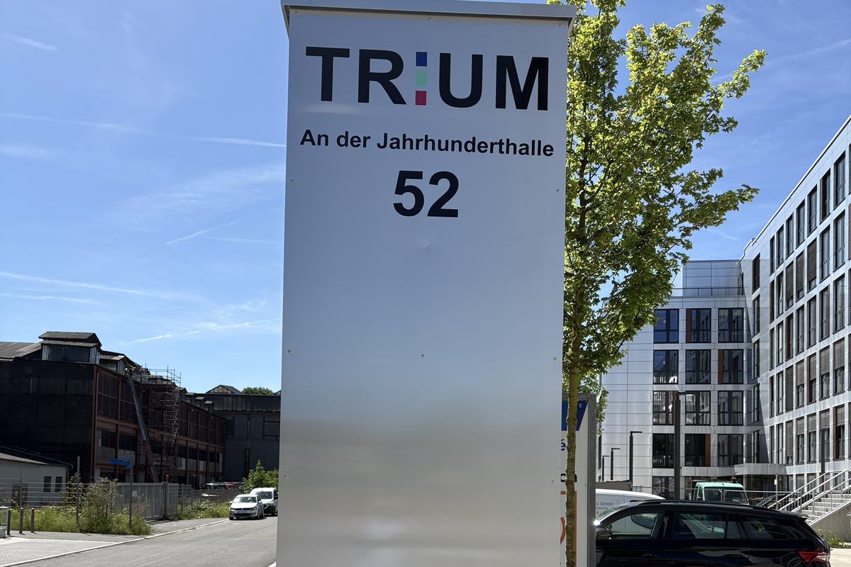 Straßenschild des ZAR Bochums