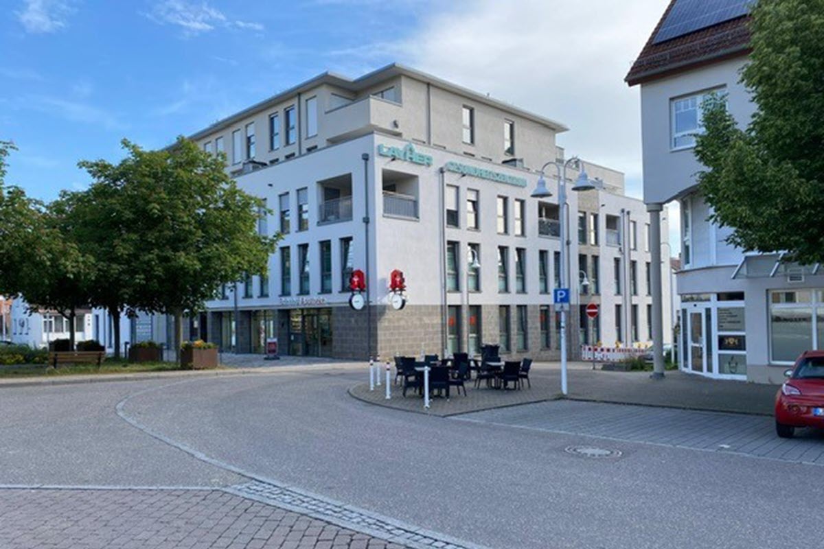Außenansicht des ZAR GTZ Besigheim - Gesundheits- & Therapiezentrum