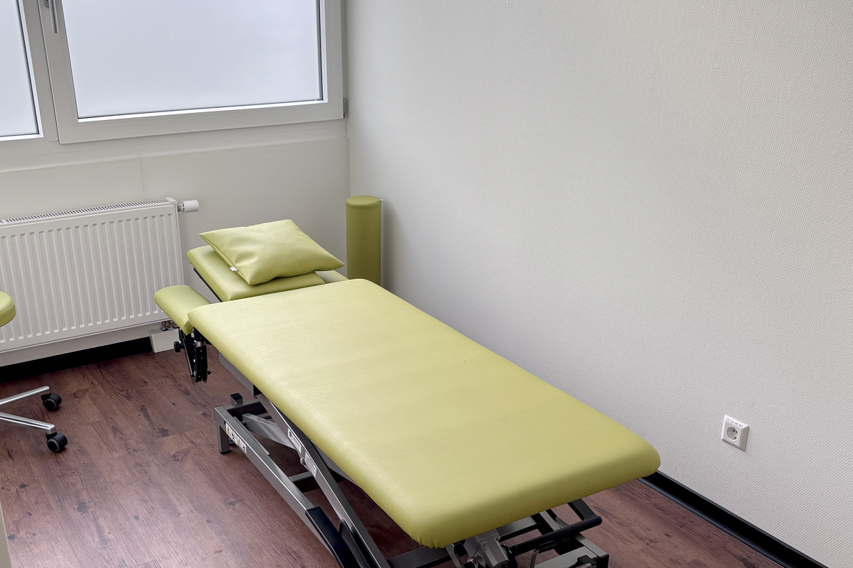 Therapieraum / Behandlungsraum im ZAR GTZ Nürtingen