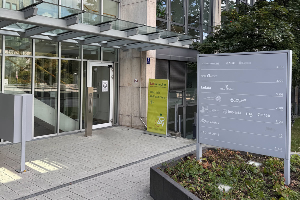 ZAR München West - Ihr Weg zur ambulanten Reha, Therapie & Prävention