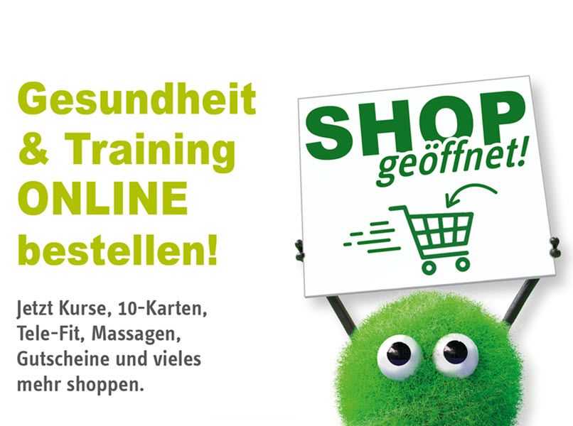 ZAR Aalen und ZAR Ulm: Neuer Online-Shop für Gesundheit & Training