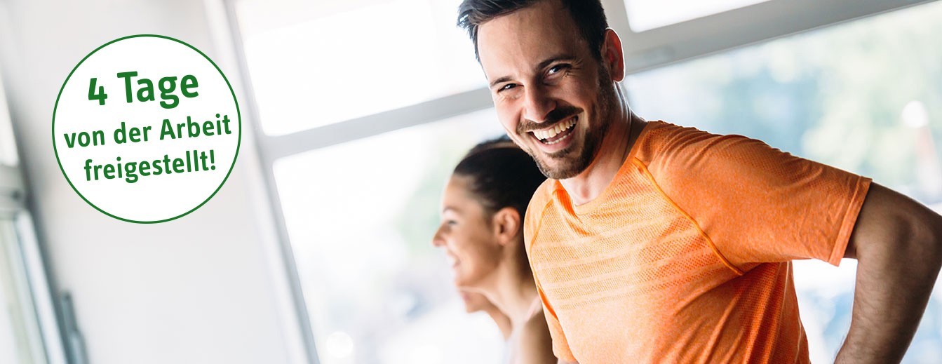 RV Fit, das kostenfreie Trainingsprogramm der DRV, in unseren ZAR