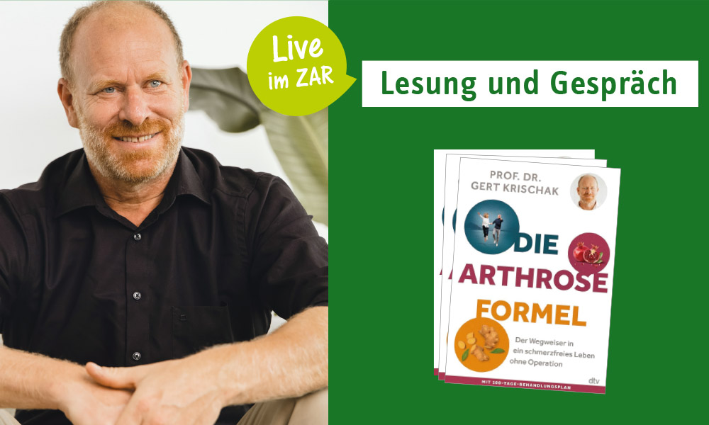 Prof. Dr. Gert Krischak: Die Arthrose-Formel - Lesung und Gespräch