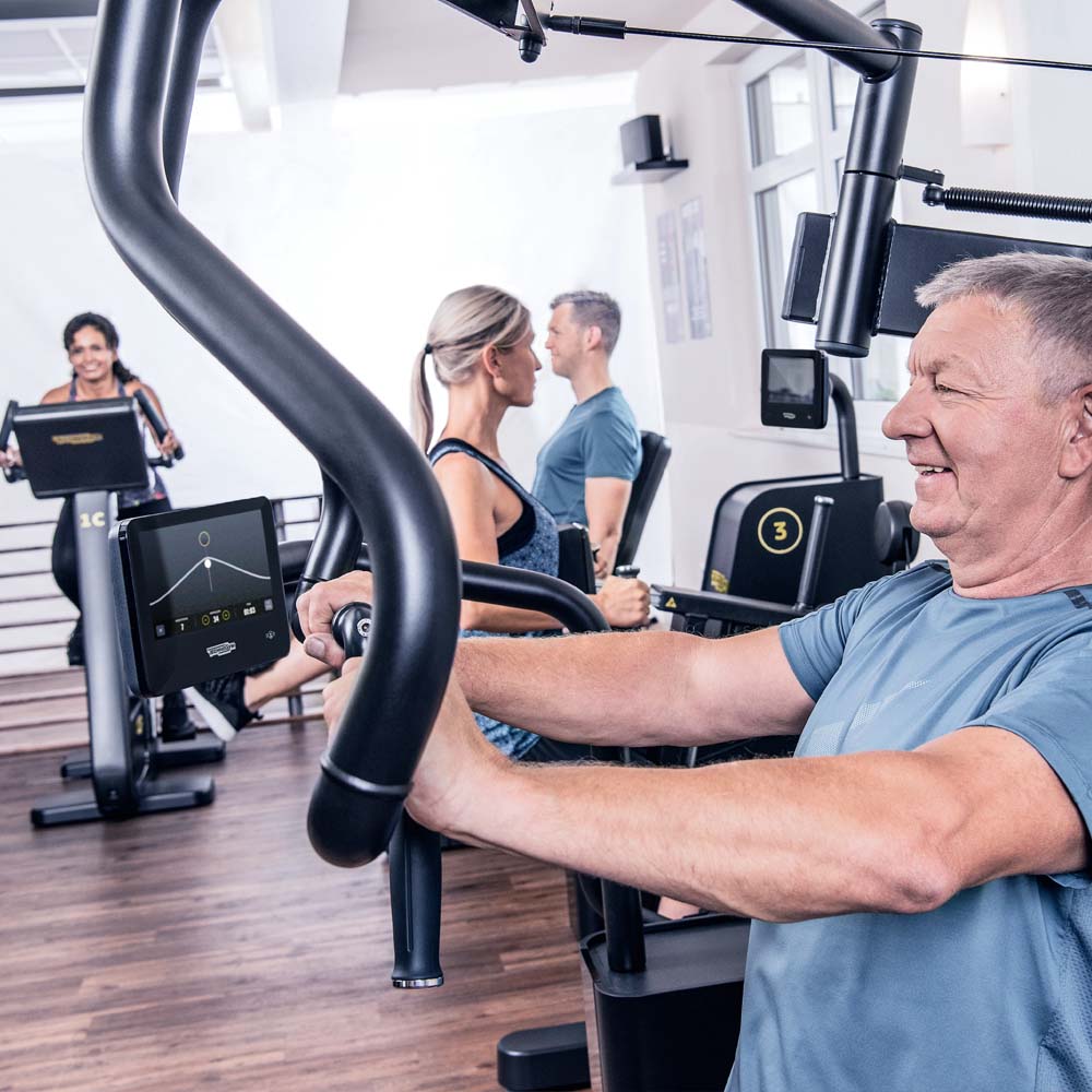 Medizinisches Zirkeltraining im GTZ - mit digitaler Trainingssteuerung