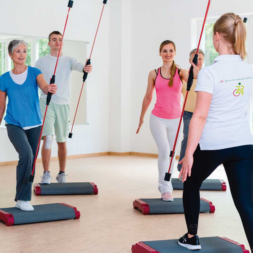 Gesundheit und Fitness im ZAR durch gezieltes Training und Bewegung