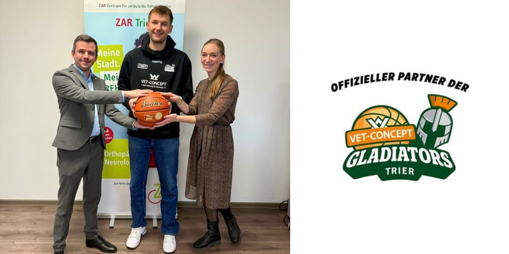 ZAR Trier ab 25/26 offiziell  Club-Partner des Basketball-Teams Gladiators Trier