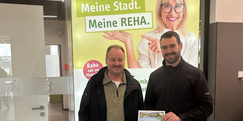 Wir freuen uns mit Thomas Täufer, Februar-Gewinner | 30 Jahre ZAR