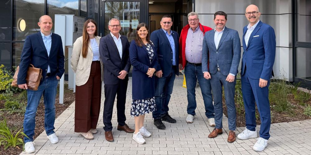 ZAR Bochum: Baustellenbesichtigung mit der Deutschen Rentenversicherung Knappschaft-Bahn-See