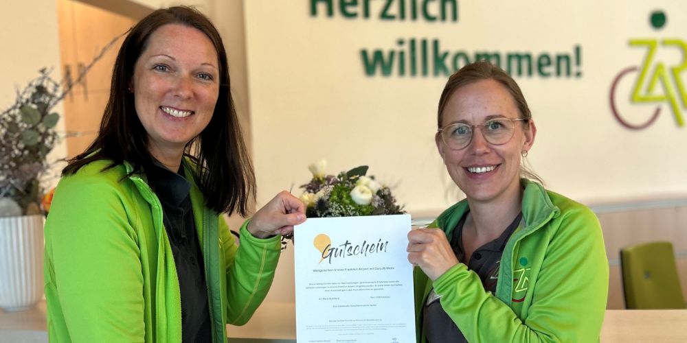 Wir freuen uns mit Maria Stahlberg aus Schkölen, März-Gewinnerin | 30 Jahre ZAR