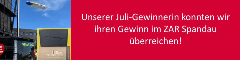30 Jahre ZAR - Unsere Juli-Gewinnerin genießt den Bodensee von oben