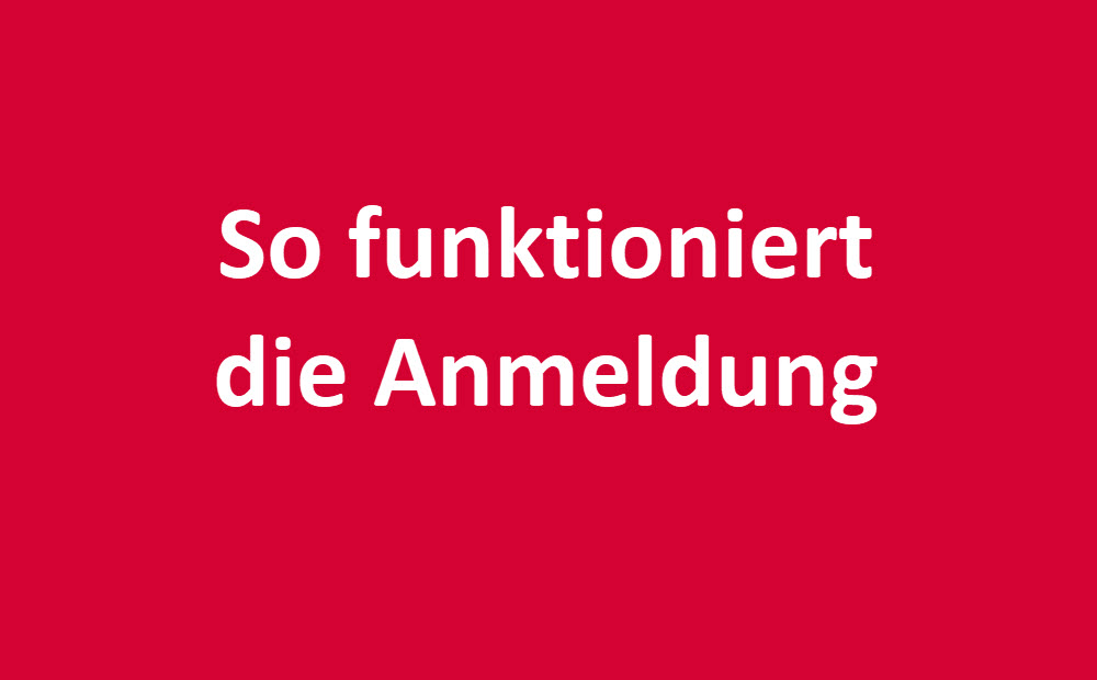 Trainingsphase RV Fit im GTZ - So funktioniert die Anmeldung!